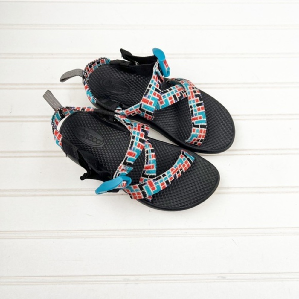 Chaco Kids 13 Ecotread Sandal Tube Teal